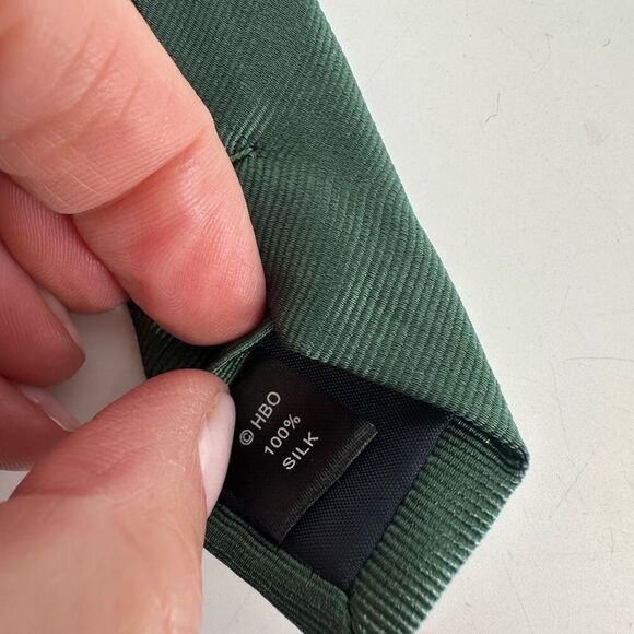 HBO Game of Thrones Stark Direwolf Men's Tie Green - Picture 4 of 6